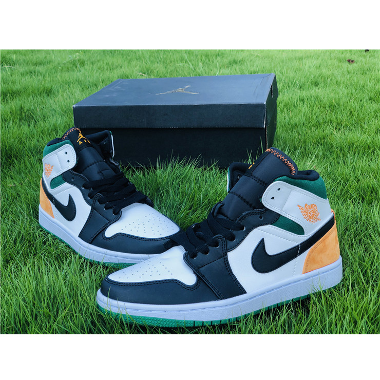 Jordan Air 1 Mid SE Oakland 852542-101 - DesignerGu