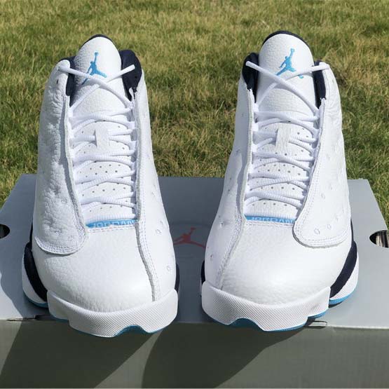 Jordan Air 13 Dark Powder Blue 414571-144 - DesignerGu