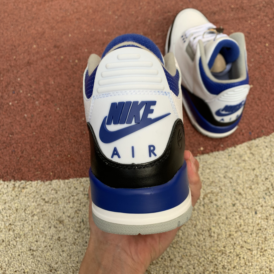 Jordan  Fragment X Air 3 White/Royal Blue-Black DA3595-040 - DesignerGu