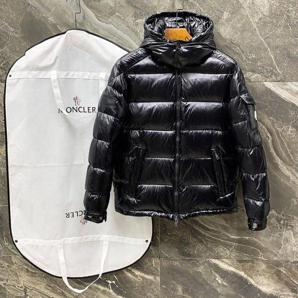 Moncler Black Down Jacket - DesignerGu