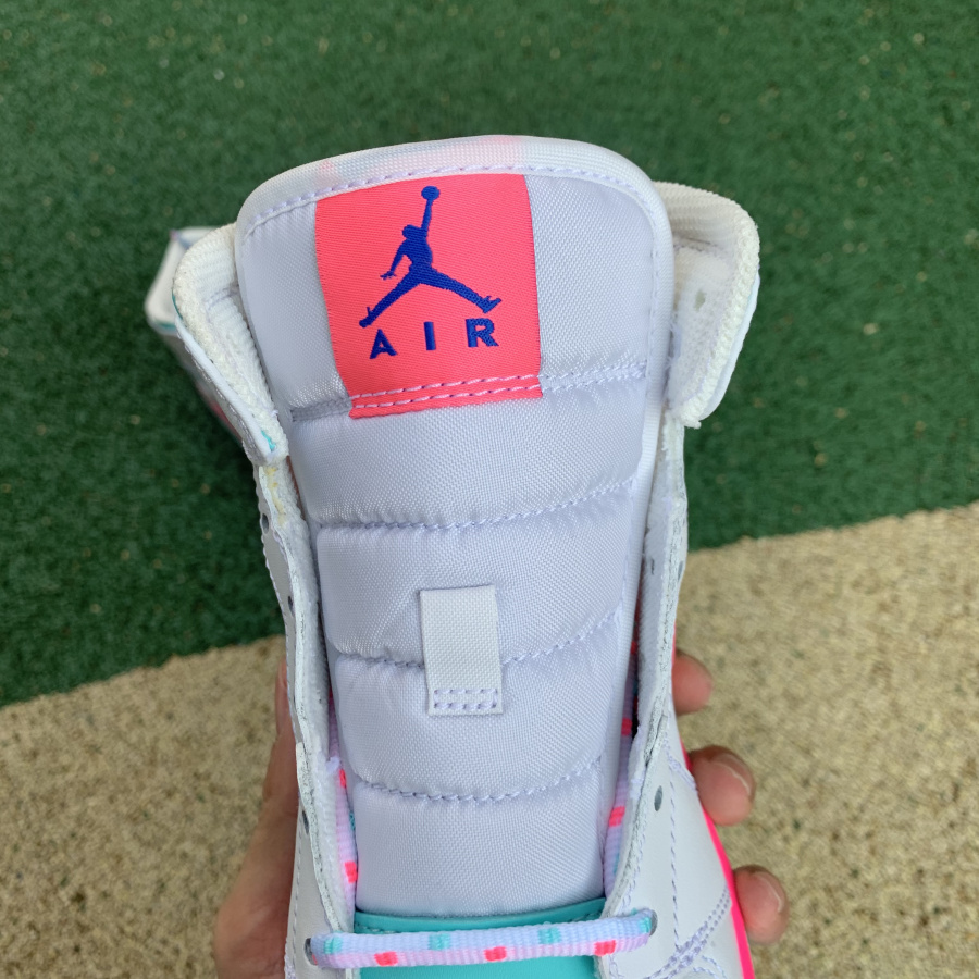 Jordan  Air 1 Mid Digital Pink 555112-102 - DesignerGu