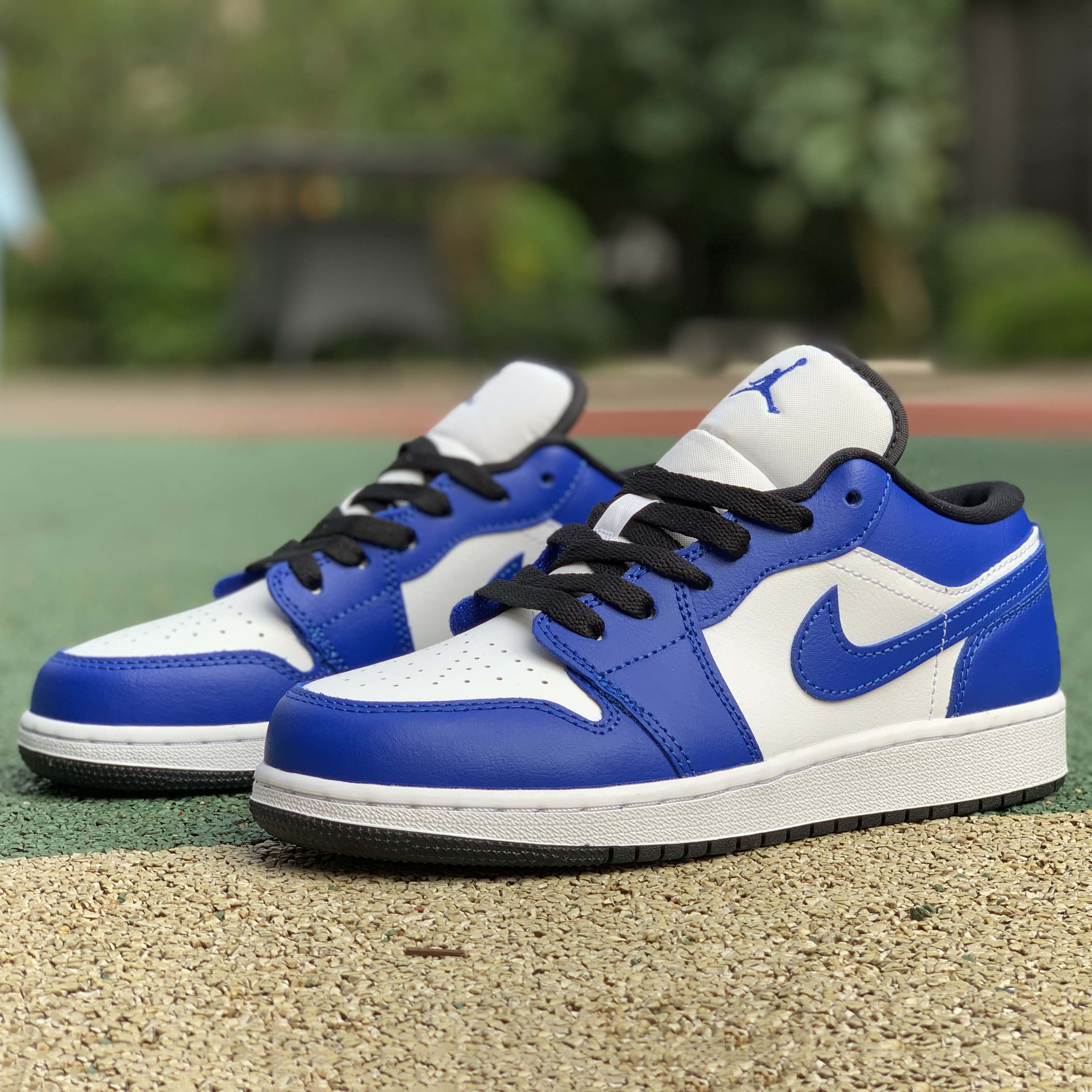 Jordan  Air 1 Low Game Royal 553558-124 - DesignerGu