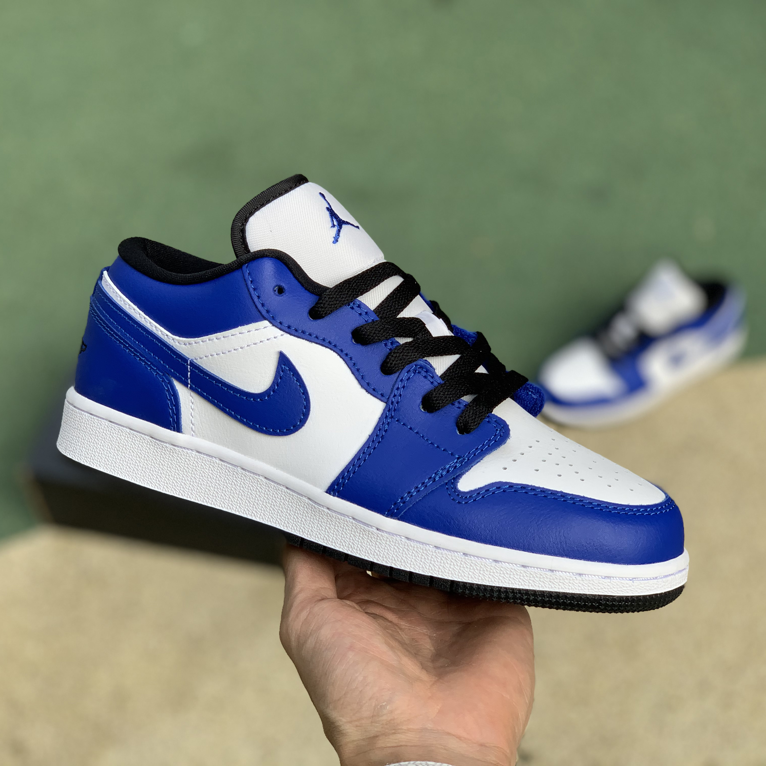 Jordan  Air 1 Low Game Royal 553558-124 - DesignerGu