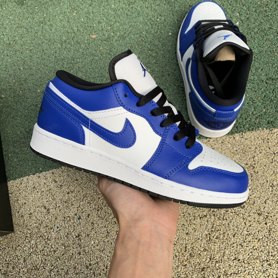 Jordan  Air 1 Low Game Royal 553558-124 - DesignerGu