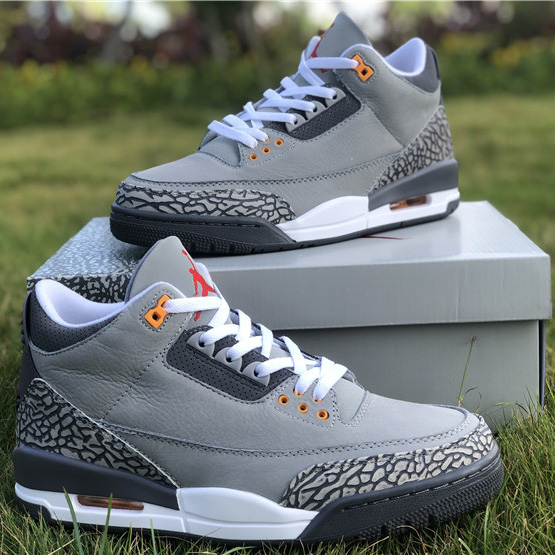 Jordan Air 3 Cool Grey CT8532-012  - DesignerGu