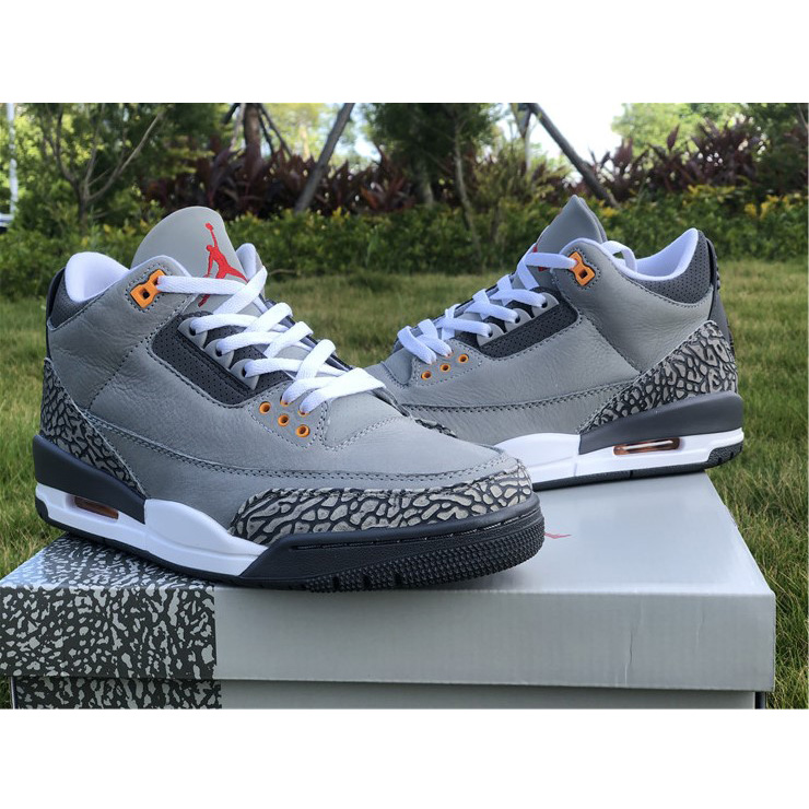 Jordan Air 3 Cool Grey CT8532-012  - DesignerGu