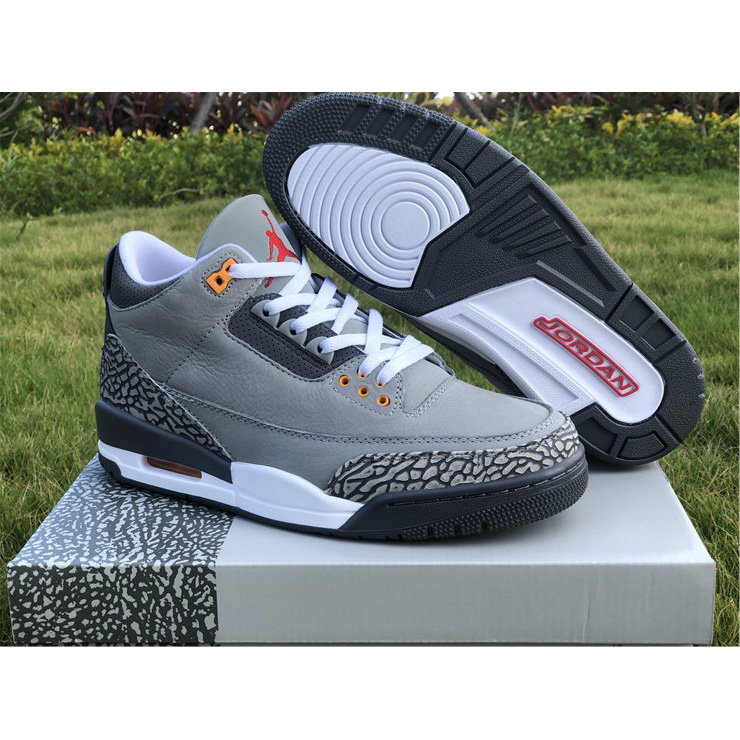 Jordan Air 3 Cool Grey CT8532-012  - DesignerGu