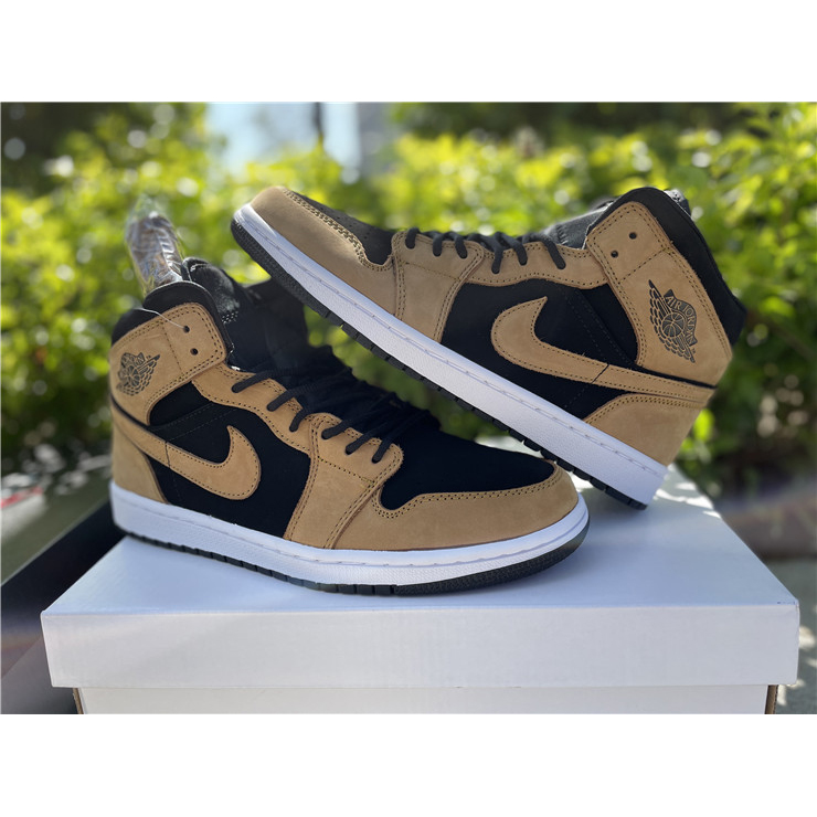 Jordan Air 1 Mid Wheat DB5453-700 - DesignerGu