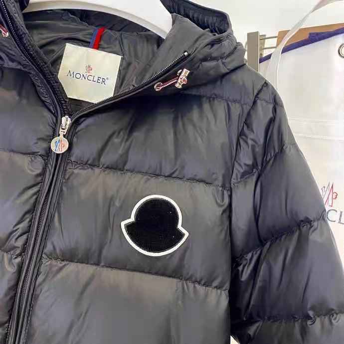 Moncler Logo Print Down Jacket  - DesignerGu