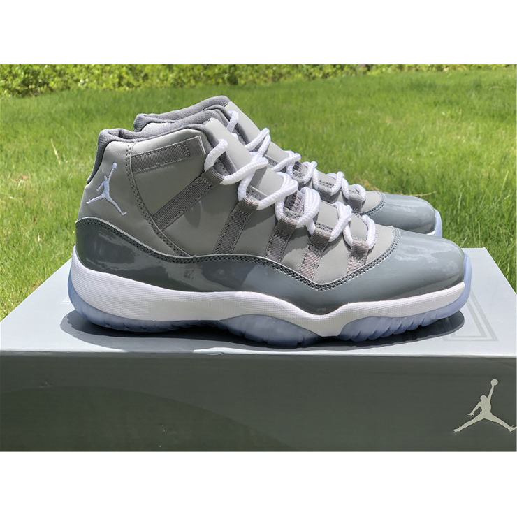 Jordan Air 11 Retro “Cool Grey” Sneakers  378037-001 - DesignerGu