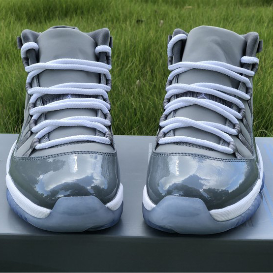 Jordan Air 11 Retro “Cool Grey” Sneakers  378037-001 - DesignerGu