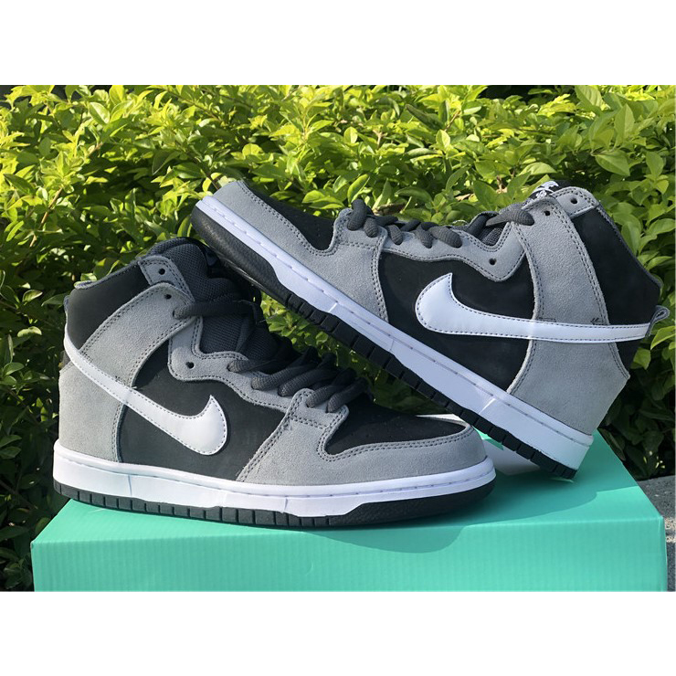 Nike SB Dunk High Pro Dark Grey Black White 854851-010 - DesignerGu