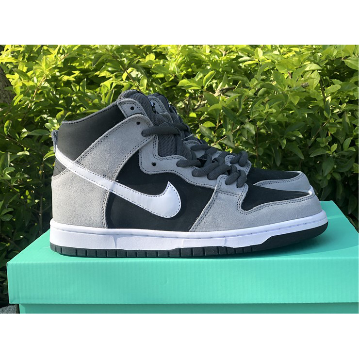 Nike SB Dunk High Pro Dark Grey Black White 854851-010 - DesignerGu