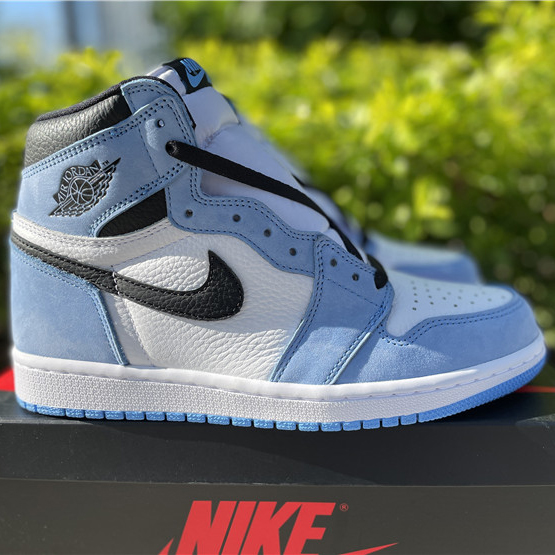 Jordan Air 1 University Blue 555088-134 - DesignerGu