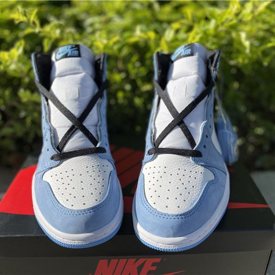 Jordan Air 1 University Blue 555088-134 - DesignerGu