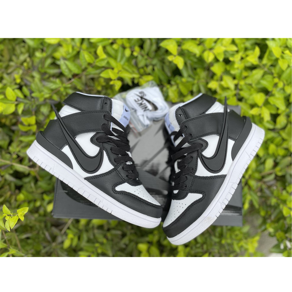 Nike Dunk High Ambush Black White CU7544-001 - DesignerGu