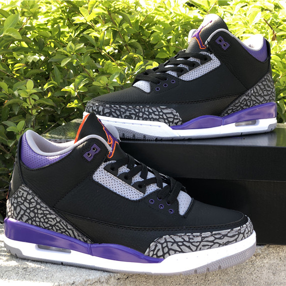 Jordan Air 3 “Court Purple” CT8532-050 - DesignerGu