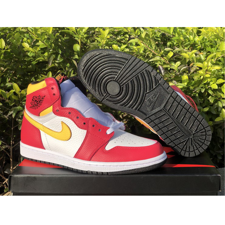 Jordan Air 1 Retro High OG Fusion Red 555088-603 - DesignerGu