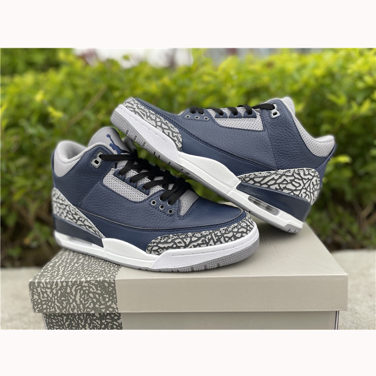 Jordan Air 3 Midnight Navy - DesignerGu