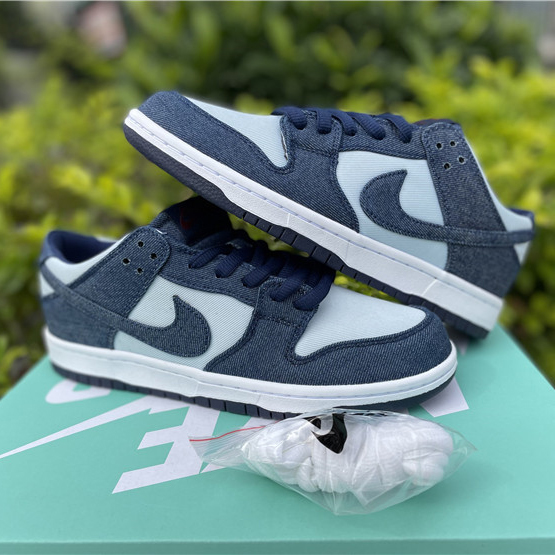 Nike Dunk Low Pro SB 'Binary Blue' Sneakers - DesignerGu