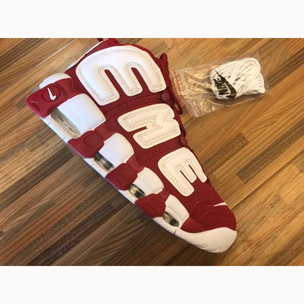 Nike Air More Uptempo Red Sup - DesignerGu