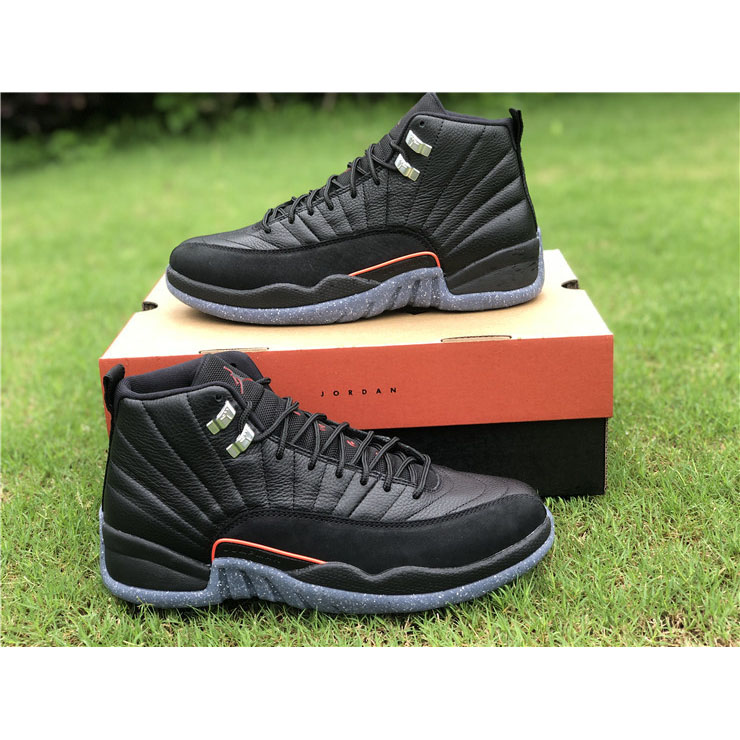 Jordan AJ12 Retro “Utility” Black/Bright Crimson White DC1062-006 - DesignerGu