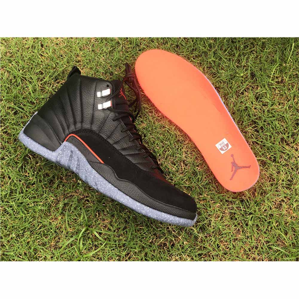 Jordan AJ12 Retro Orange And Black - DesignerGu