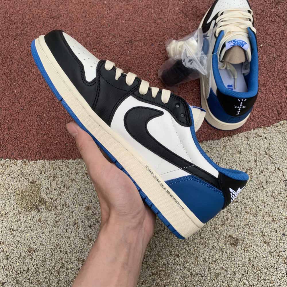 Jordan Travis Scott X Fragment X AJ1 Low OG - DesignerGu