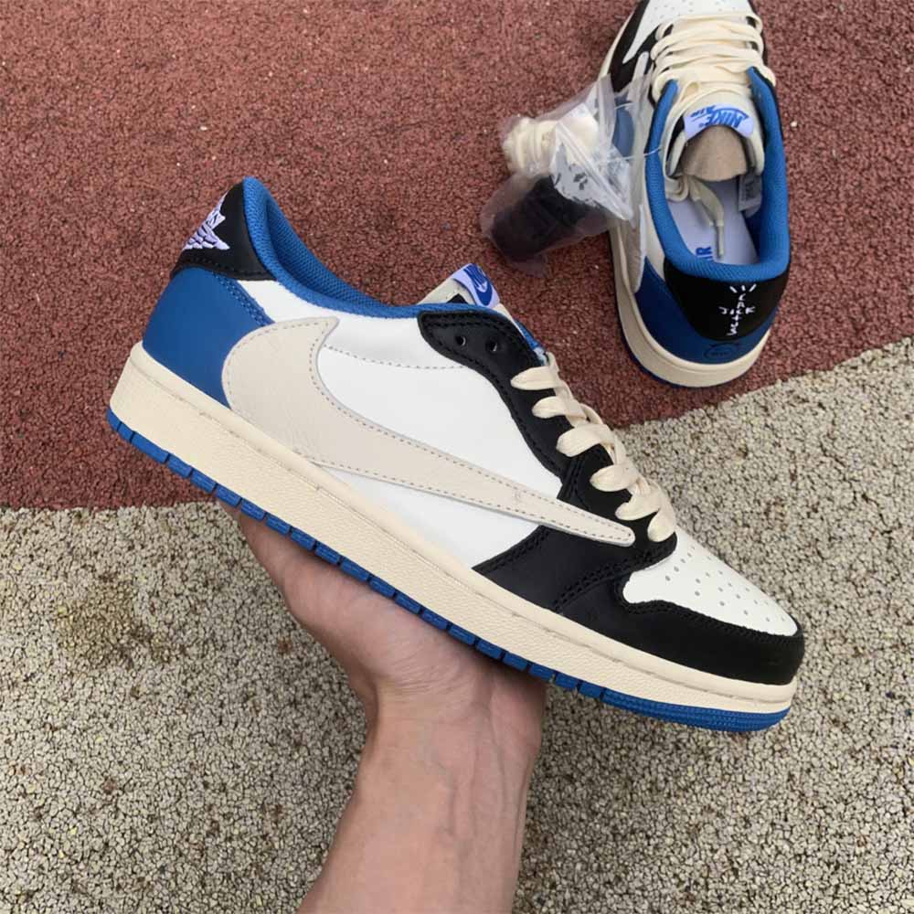 Jordan Travis Scott X Fragment X AJ1 Low OG - DesignerGu