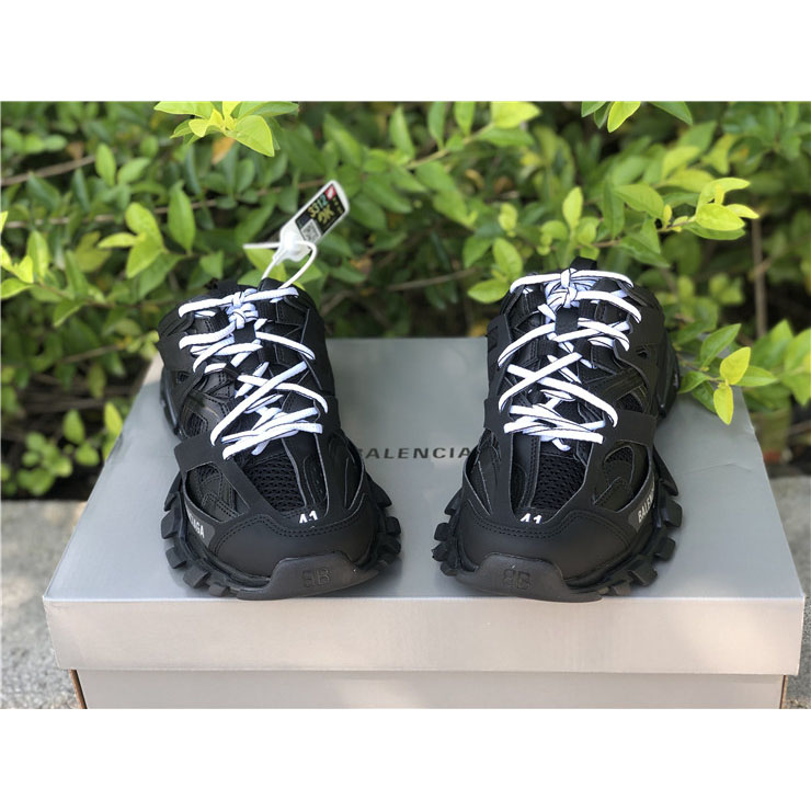 Balenciaga Men's Track Sneaker In  Black - DesignerGu