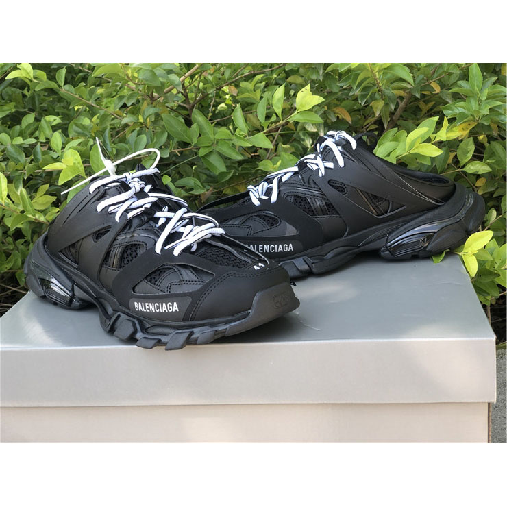 Balenciaga Men's Track Sneaker In  Black - DesignerGu