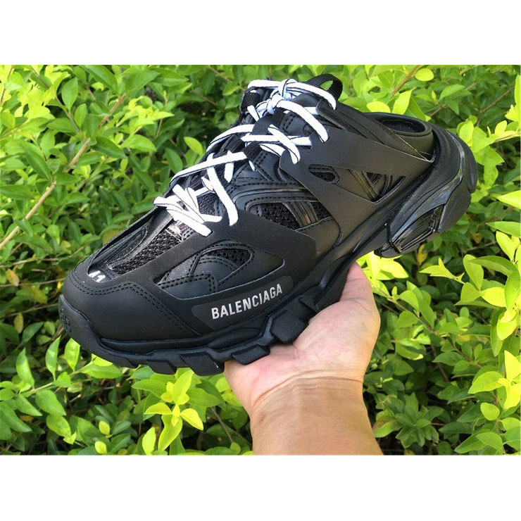 Balenciaga Men's Track Sneaker In  Black - DesignerGu