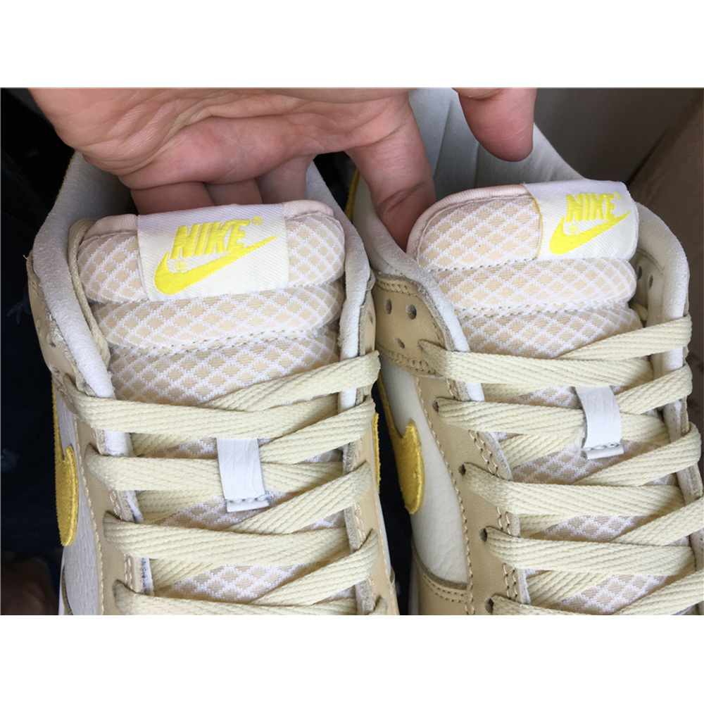 Nike Dunk Low 'Lemon Drop' Sneakers - DesignerGu