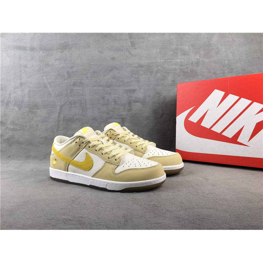 Nike Dunk Low 'Lemon Drop' Sneakers - DesignerGu