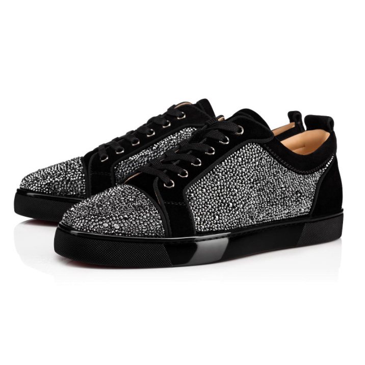 Christian Louboutin  FreeLouis Junior Spikes Low Sneaker - DesignerGu