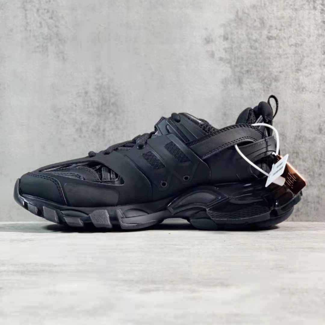 Balenciaga Men's Track Sneaker In Black - DesignerGu