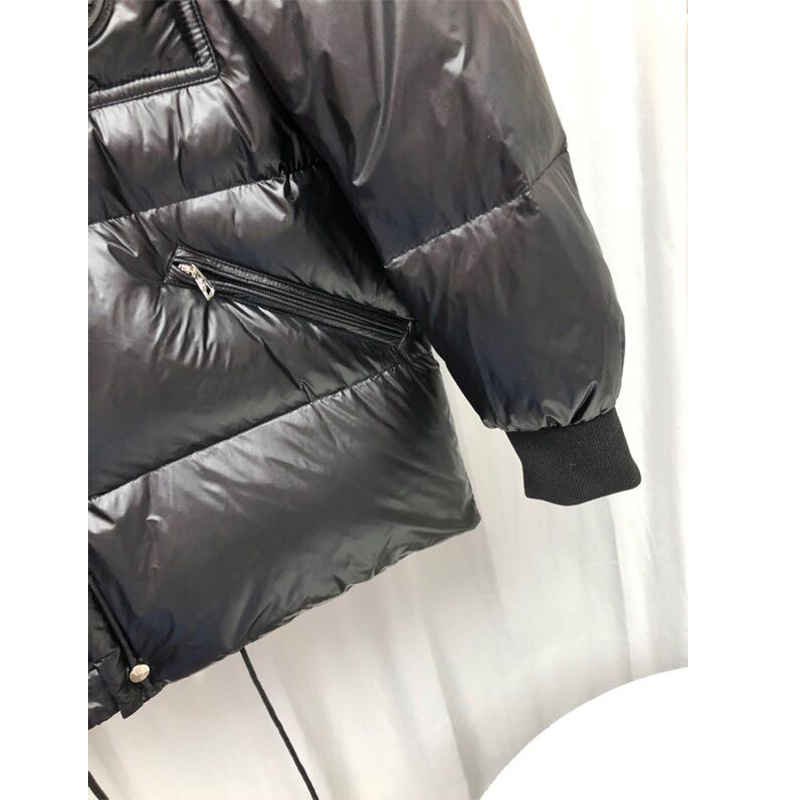 Moncler  Lamentin Short Down Jacket In Black - DesignerGu