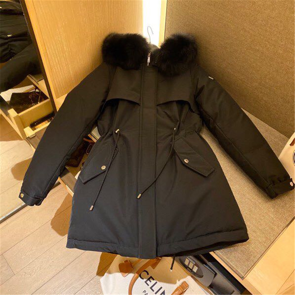 Prada Detachable Long Down Jacket(Black) - DesignerGu