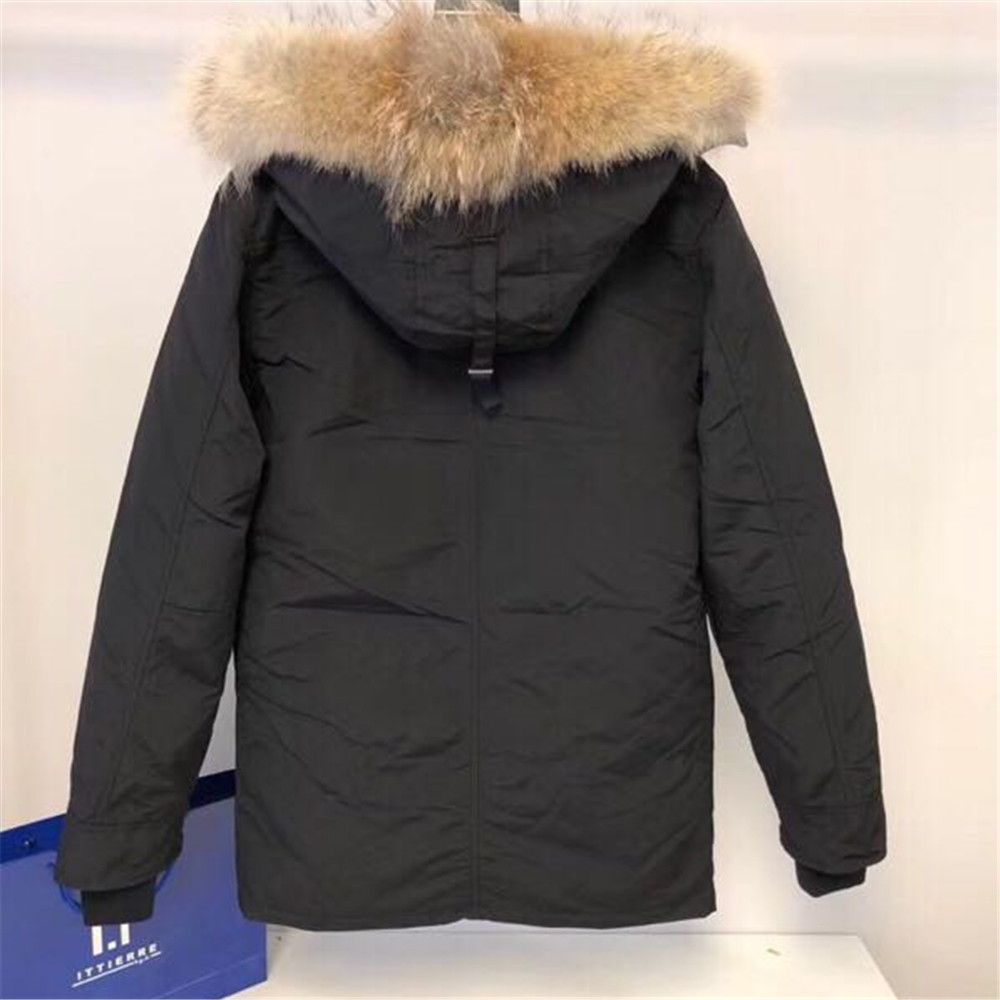 Canada Goose Men Padded Long Down Jacket In Black(06） - DesignerGu