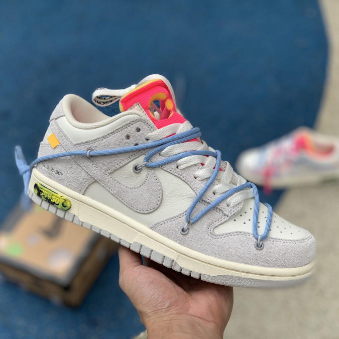 Nike Dunk Low Off-White Lot 38 - DesignerGu