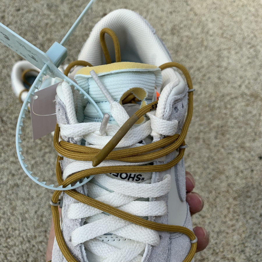 Nike Dunk Low Off-White Lot 37 - DesignerGu