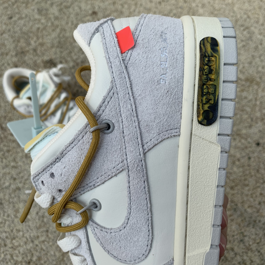 Nike Dunk Low Off-White Lot 37 - DesignerGu