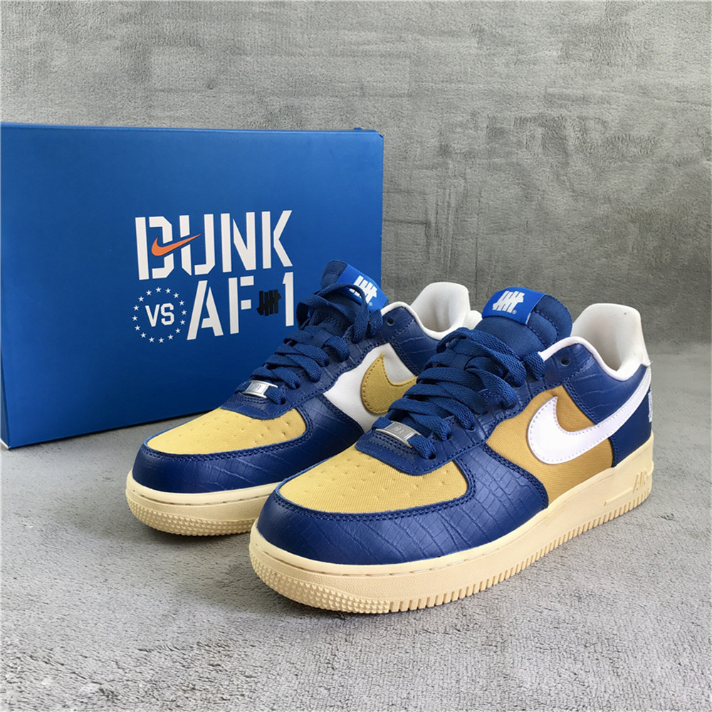 Nike Air Force 1 Undefeated Dunk VS AF1 Croc Sneaker - DesignerGu