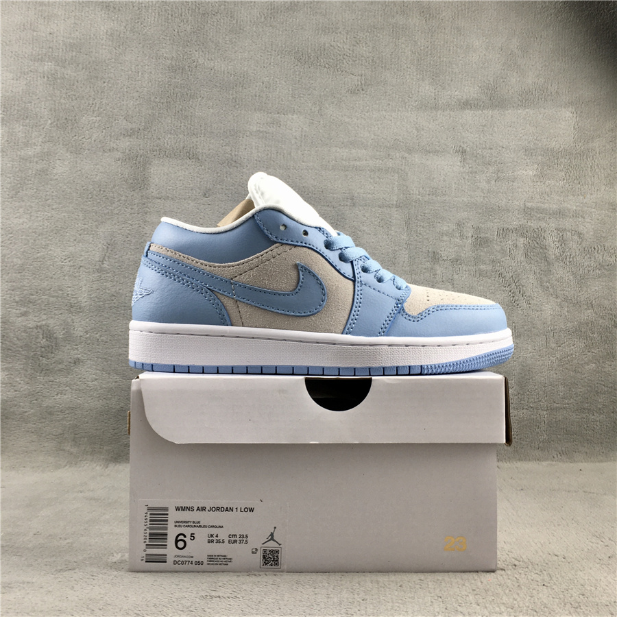 Nike Low Dunk Sneaker In Blue&White - DesignerGu