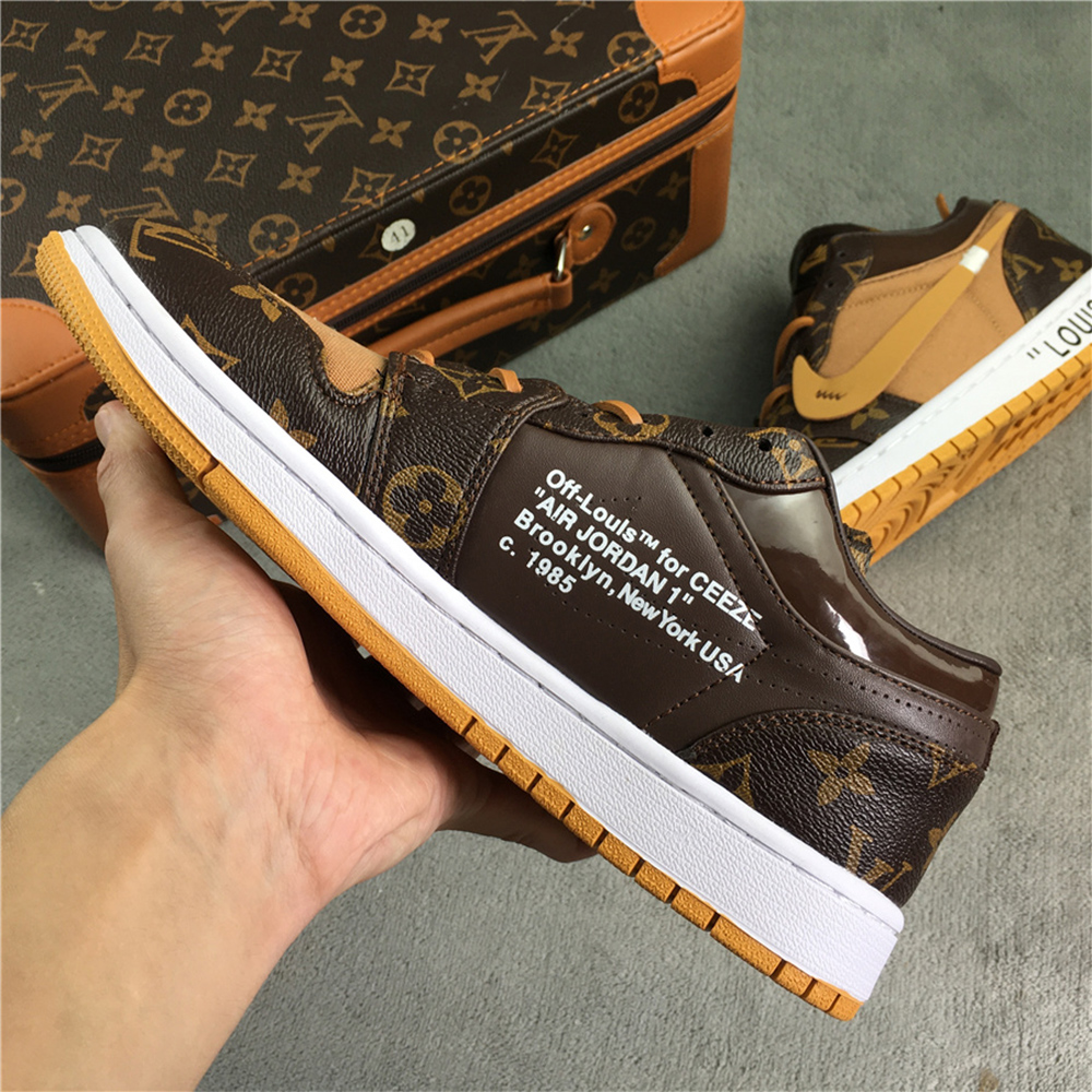 Jordan AJ Low X LV Sneaker - DesignerGu