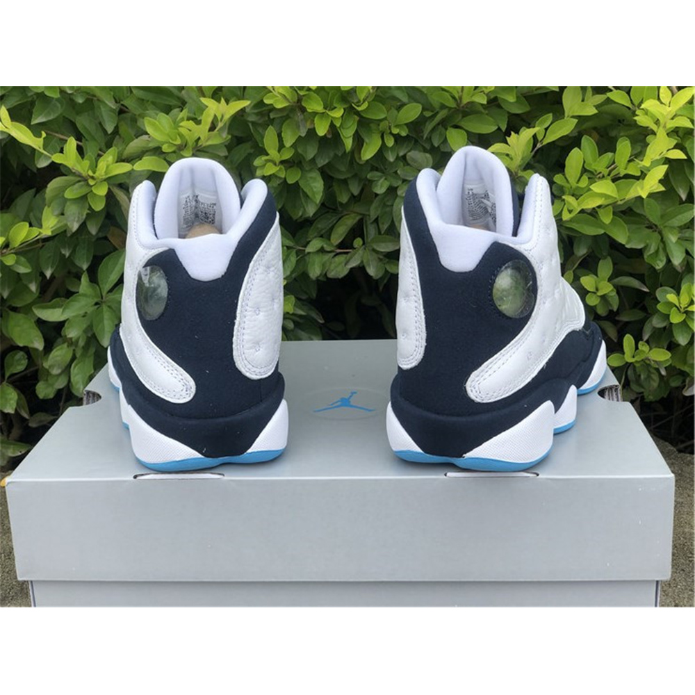 Jordan AJ 13 “Dark Powder Blue” Sneakers - DesignerGu