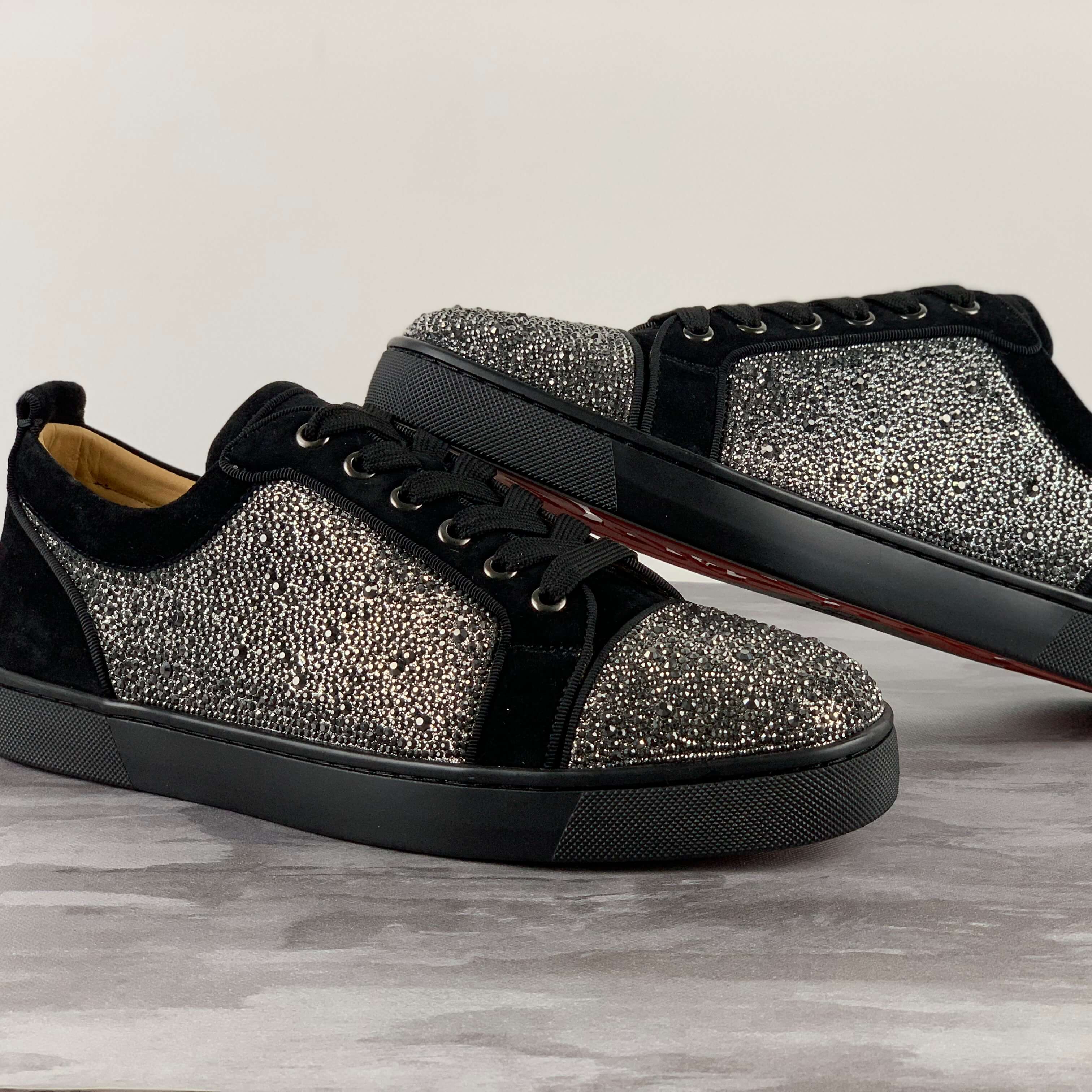 Christian Louboutin Louis Junior Mix Strass - DesignerGu