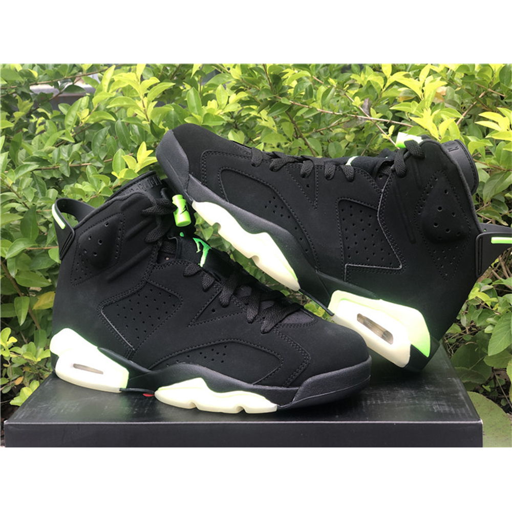 Jordan AJ 6 “Electric Green” Sneakers - DesignerGu