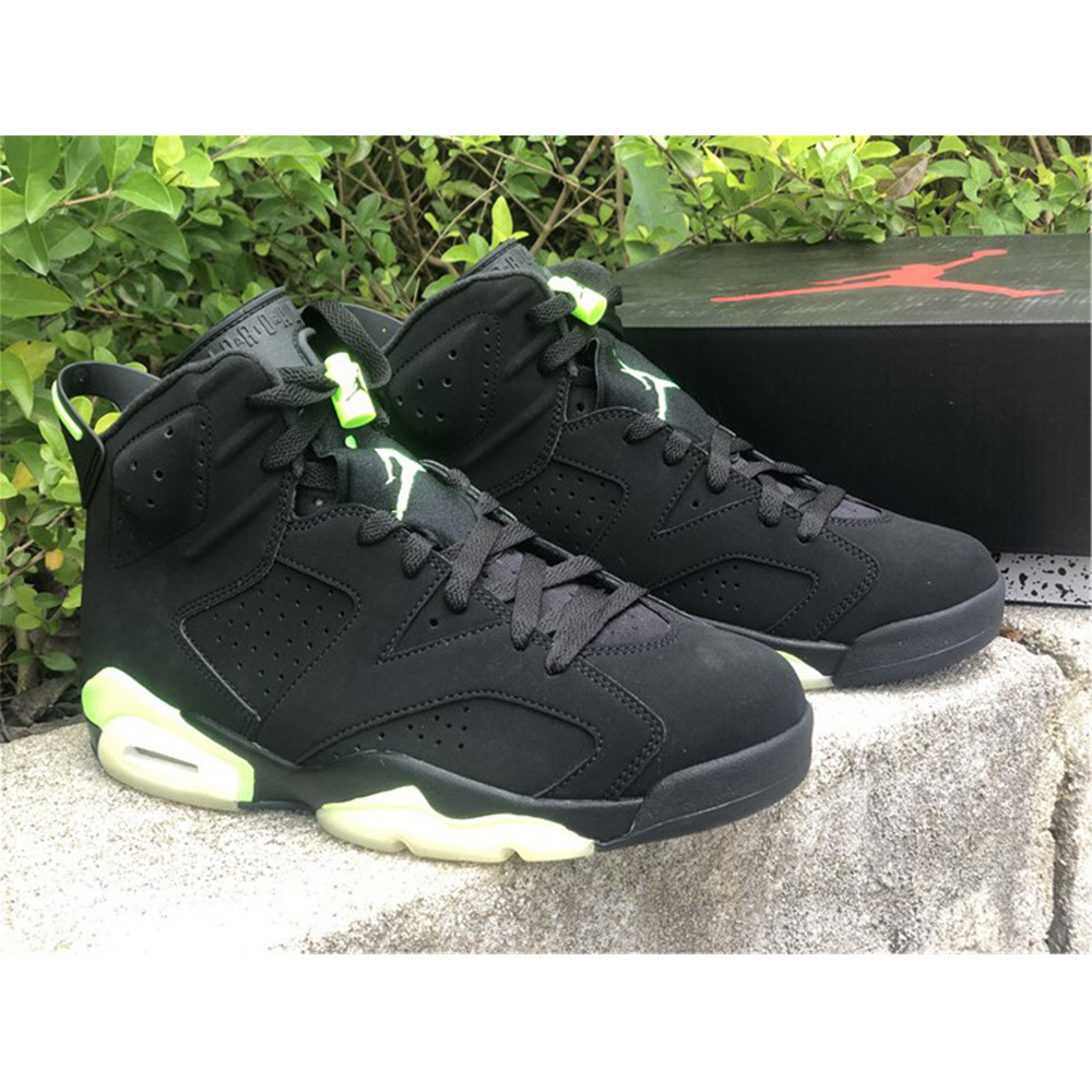 Jordan AJ 6 “Electric Green” Sneakers - DesignerGu