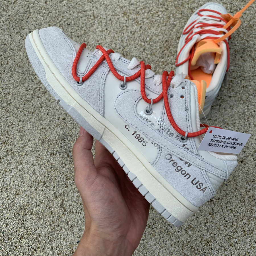 Nike Dunk Low Off-White Lot 40 - DesignerGu